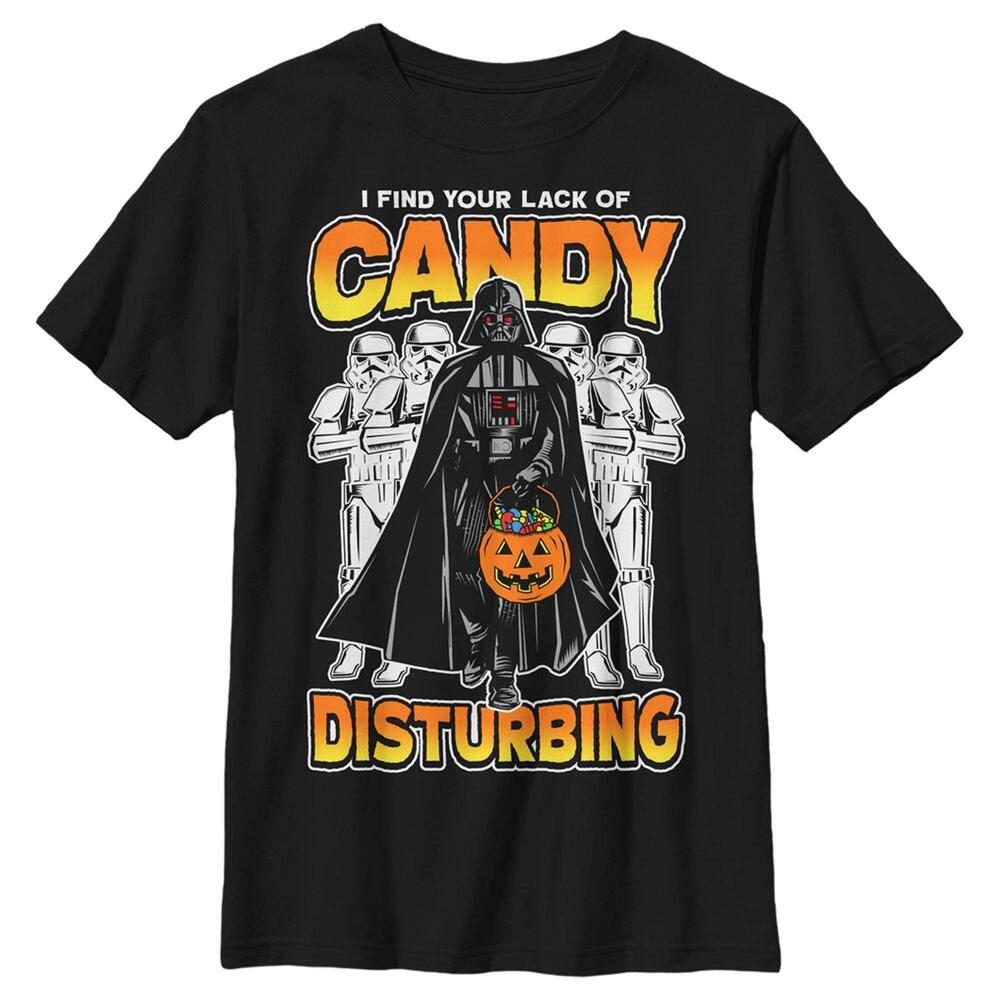Boys Star Wars A New Hope Halloween Darth Vader Tshirt